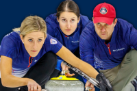 Olympic Curling Event: 4pm